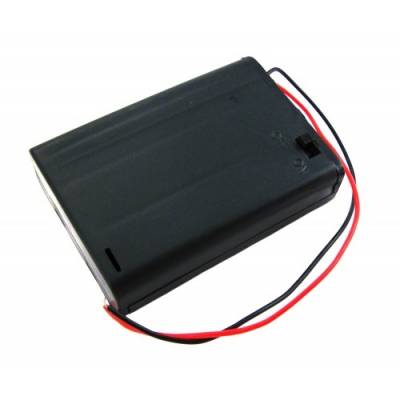 Бокс на 3 АА батареи, 4.5V кейс, питание Arduino