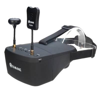 FPV видео шлем очки DVR Diversity 5.8G 40CH RaceBand 5'' Eachine EV800D