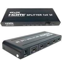 HDMI 1x4 порту 4K 3D спліттер, розгалужувач, комутатор