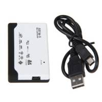 USB Mini/MicroSD SD MMC xD M2 MS Duo CF кардридер