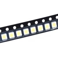100x 3528 SMD LED 3В 0.2Вт 21-23лм светодиод, белый
