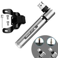 Мини велосипедный насос Presta + Schrader 160psi, West Biking