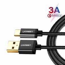 USB 3.1 Type-C дата кабель 1м QC3.0, 5/9/12В 3А Ugreen US174