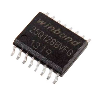 Чип W25Q128 W25Q128BVFG 25Q128BVFG SOP16 300mil, 128Мб Flash SPI