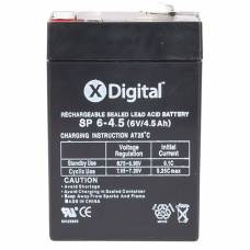 Свинцово-кислотный аккумулятор X-DIGITAL SP 6-4.5 SW645 6В 4500мАч