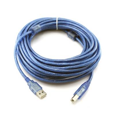 Кабель USB AM-BM 10м, шнур для принтера, сканера