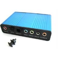 Внешняя USB звуковая карта 5.1 S/PDIF, аппаратная