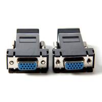 Удлинитель VGA (мама-мама) по одной витой паре RJ45 до 20 м