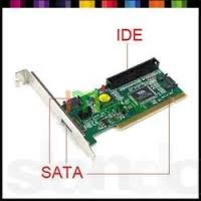 Контроллер PCI на 3 SATA + 1 IDE, поддержка RAID