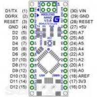Arduino Pro Mini ATmega328 5V 16M плата, Nano