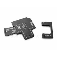 Универсальный адаптер microSD/SDHC на SD и USB (3 в 1)