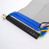 Райзер riser шлейф PCI-E PCIe PCI express 16x 16x с дополнительным питанием