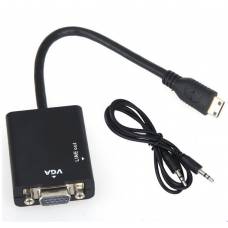 Конвертер відеосигналуmini HDMI в VGA