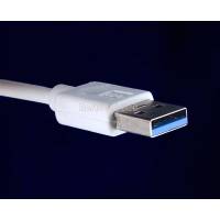 USB 3.0 Хаб на 4 порти USB 3.0 з вимикачами + додаткове живлення