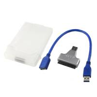 Перехідник USB 3.0 2.0 - SATA 2.5 + кейс, кишеня