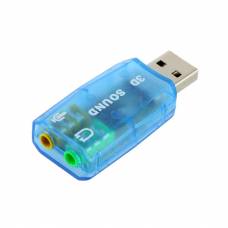 USB звукова карта 3D Sound 5.1- зовнішня звукова карта для ПК