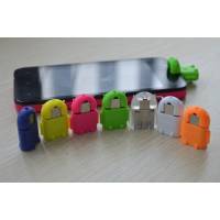 USB OTG адаптер переходник РОБОТ с MicroUSB на USB