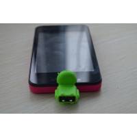 USB OTG адаптер переходник РОБОТ с MicroUSB на USB