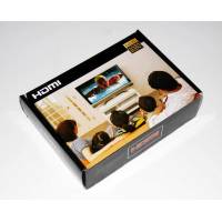 Видео аудио конвертер VGA на HDMI в HD HDTV 1080P, черный