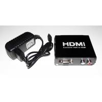 Видео аудио конвертер VGA на HDMI в HD HDTV 1080P, черный