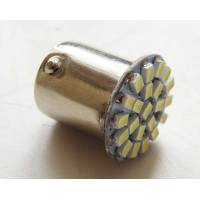 2x LED 1156 BA15S P21W лампа в автомобиль, 22 SMD