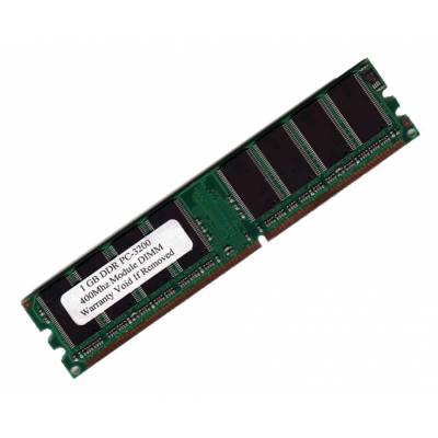 Память 1 ГБ DDR PC3200, для любых платформ, новая