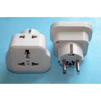 Переходник с плоской трех (или 2-х) -контактной вилки на круглую