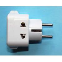 Переходник с плоской трех (или 2-х) -контактной вилки на круглую