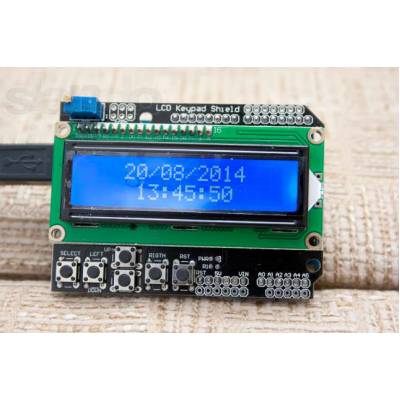LCD Keypad Shield модуль Arduino с 1602 ЖК-дисплеем