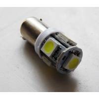 2x LED BA9S T4W лампа в автомобиль, 4+1 SMD