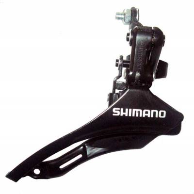Переключатель Shimano Tourney FD-TY500, нижняя тяга (31,8 мм)