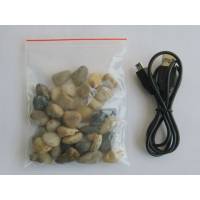 USB Аквариум с LED подсветкой и LCD часами (1,5л)