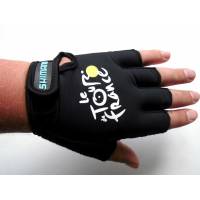 Велоперчатки без пальцев для велосипедистов Tour de France