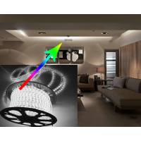 Светодиодная лента 220V SMD 3528 60 IP68 Желтая, yellow