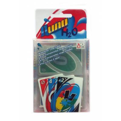 Настольная карточная игра Uno H2O Уно, пластик