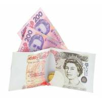 Кошелек, бумажник, портмоне, 50 фунтов стерлингов