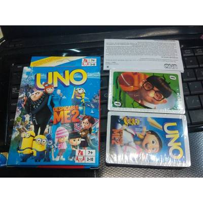 Настольная карточная игра Uno Уно в стиле Гадкий Я