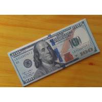 Кошелек, бумажник, портмоне, новые 100 долларов