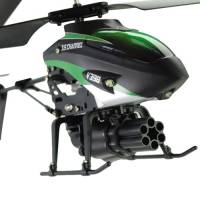 РУ вертолет WLToys V398 с ракетной установкой 3кан