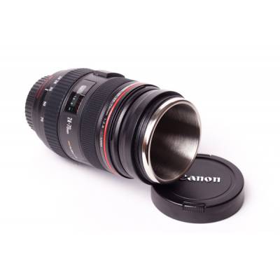 Чашка-термос объектив Canon 24-70 мм Zoom кружка