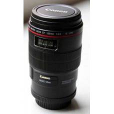 Чашка-термос об'єктив Canon EF 100 мм чорна, кухоль