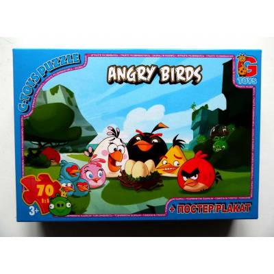 Пазл Angry Birds 70 шт, 3+