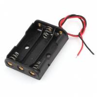 Бокс на 3 ААА батареи, 4,5 В кейс, питание Arduino