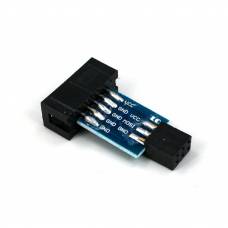 10 на 6 pin переходник, ATMEL AVRISP USBASP STK500