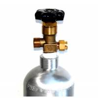 Alsafe алюминиевый баллон СО2 1 литр