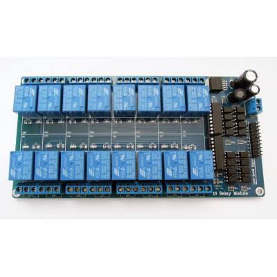 16-канальний модуль реле 12V для Arduino PIC ARM