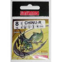 Крючки BratFishing CHINU - R, №8