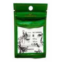 Застежка Американка с вертлюгом Golden Catch №8 1050BN