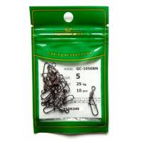 Застежка Американка с вертлюгом Golden Catch №5 1050BN