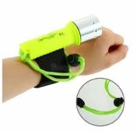 Подводный фонарь на руку, дайвинг, охота, CREE T6